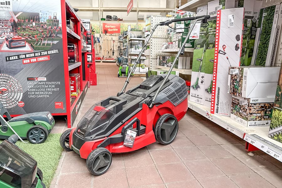 Akku-Rasenmäher Einhell  GE-CM 43 Li M Kit